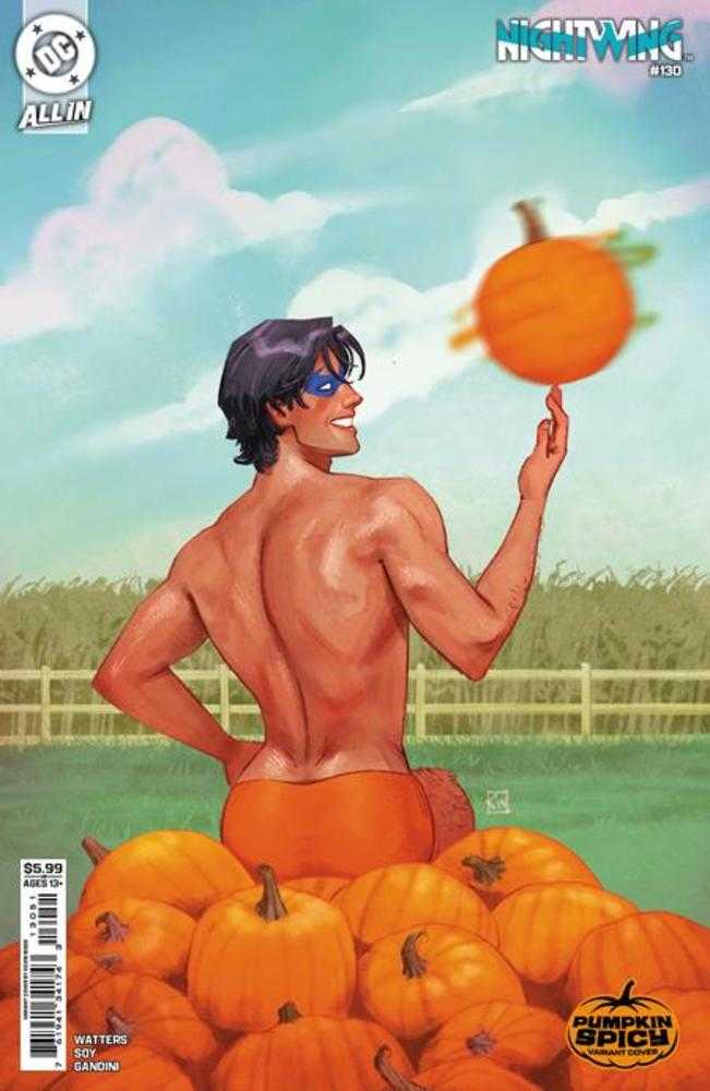 Nightwing #130 Cover D Kevin Wada Pumpkin Spicy Card Stock Variant | L.A. Mood Comics and Games