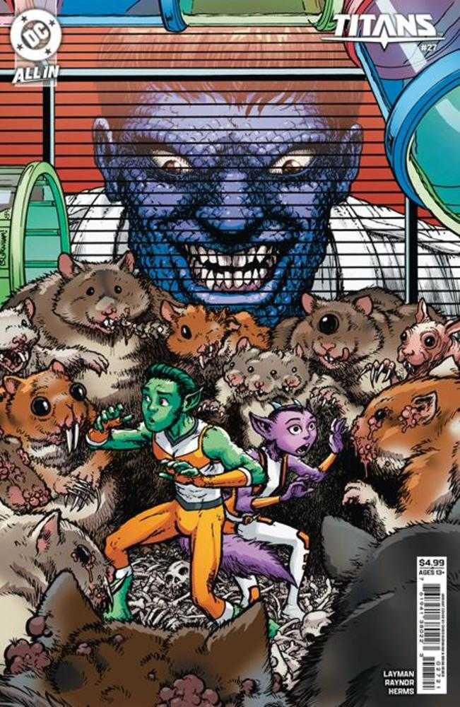 Titans #27 Cover B Chris Burnham Card Stock Variant | L.A. Mood Comics and Games