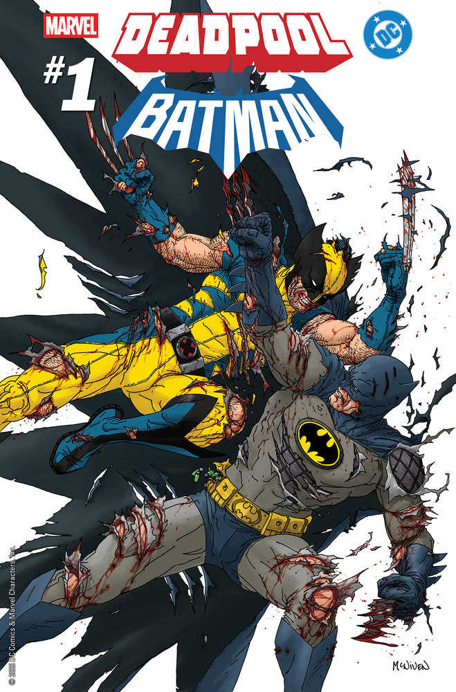 Marvel/DC: Deadpool/Batman #1 Steve Mcniven Variant [1:25] | L.A. Mood Comics and Games
