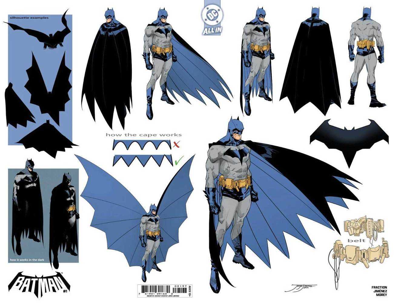 Batman #1 Cover O 5 Copy Jorge Jimenez Design Unlock Card Stock Variant | L.A. Mood Comics and Games