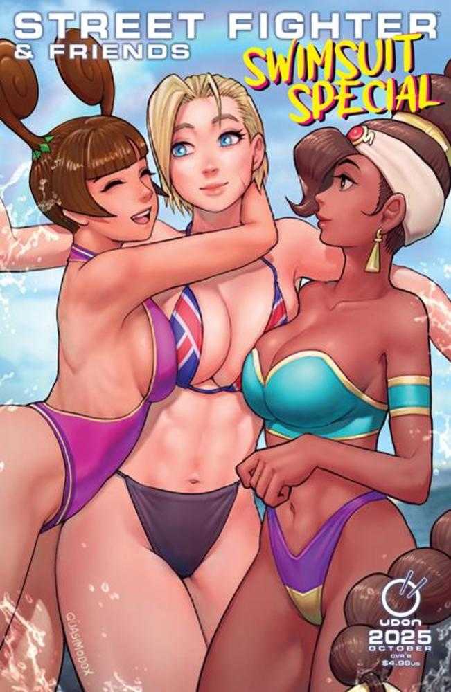 2025 Street Fighter & Friends Swimsuit Special #1 (One Shot) Cover B Quasimodox Variant | L.A. Mood Comics and Games