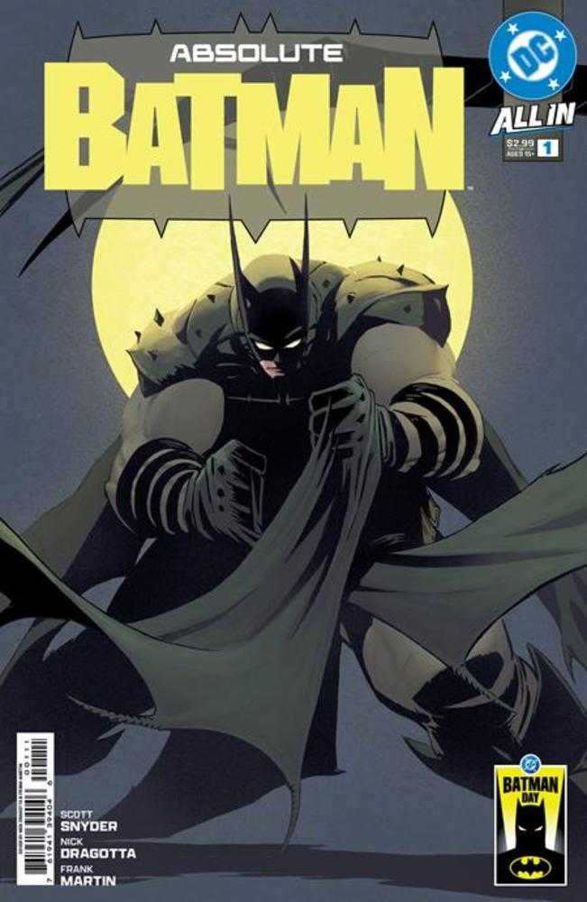 Batman Day 2025 Absolute Batman #1 Cover A Nick Dragotta | L.A. Mood Comics and Games