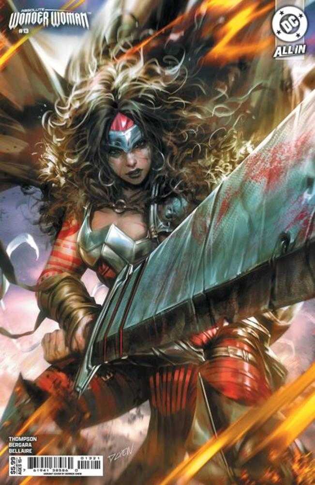 Absolute Wonder Woman #13 Cover B Derrick Chew Card Stock Variant | L.A. Mood Comics and Games