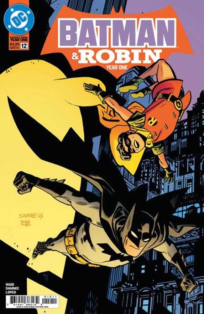 Batman & Robin Year One #12 (Of 12) Cover A Chris Samnee | L.A. Mood Comics and Games
