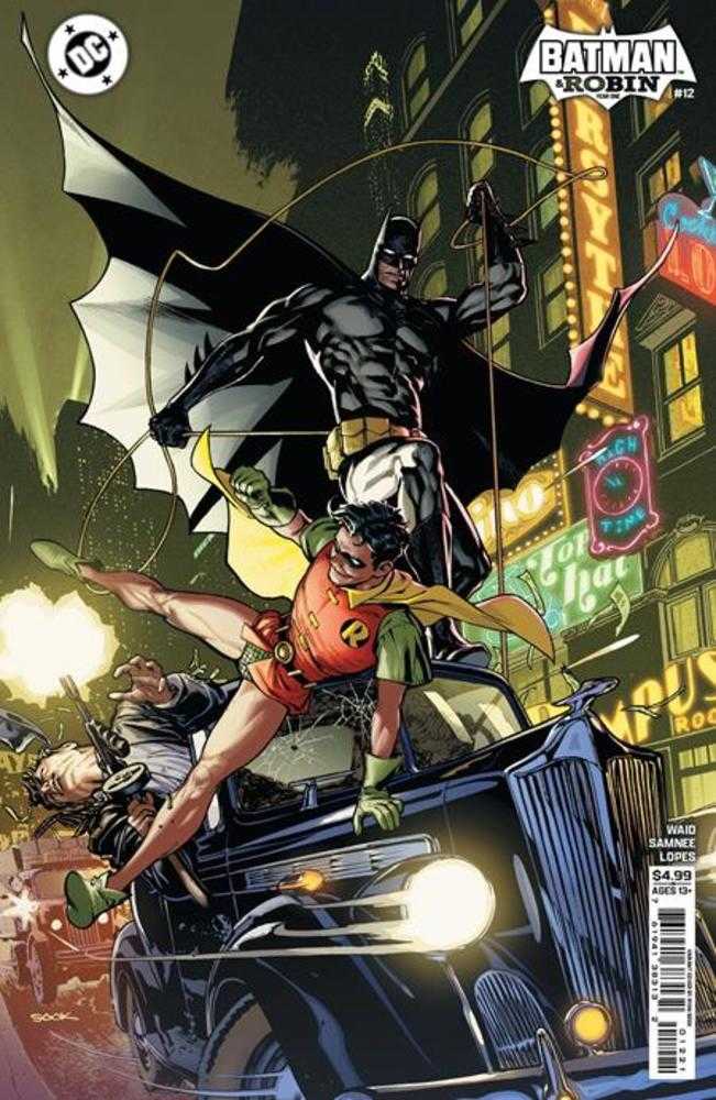Batman & Robin Year One #12 (Of 12) Cover C Ryan Sook Card Stock Variant | L.A. Mood Comics and Games
