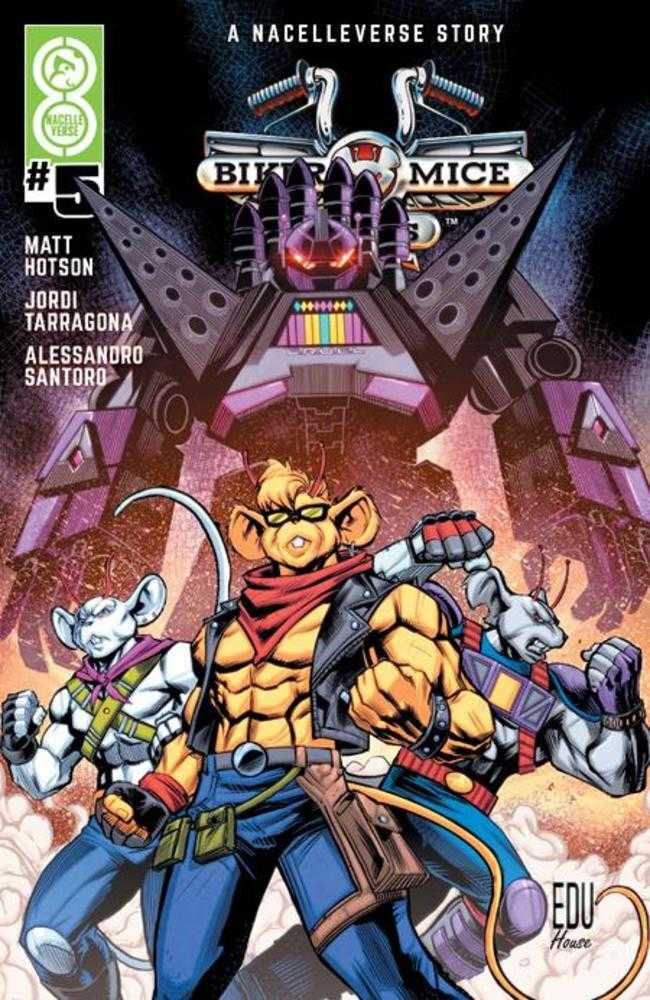 Biker Mice From Mars (2025) #5 Cover A Edu Souza | L.A. Mood Comics and Games