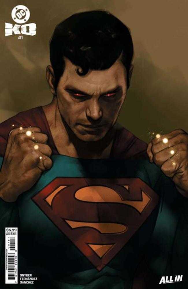 DC K.O. #1 (Of 5) Cover G Ben Oliver Face Off Card Stock Variant | L.A. Mood Comics and Games