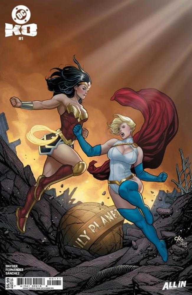 DC K.O. #1 (Of 5) Cover D Frank Cho Card Stock Variant | L.A. Mood Comics and Games