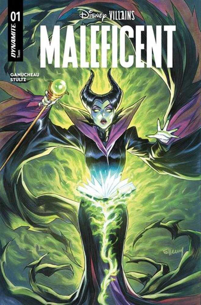Disney Villains Maleficent #1 Cover B Ellery Santos Variant | L.A. Mood Comics and Games
