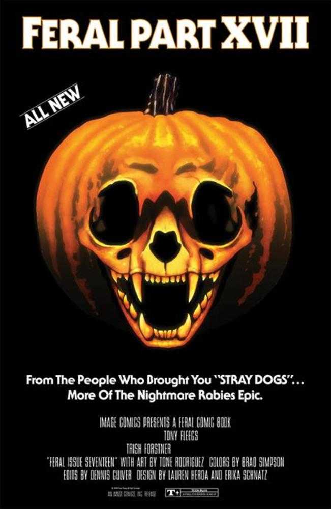 Feral #17 Cover B Trish Forstner Variant | L.A. Mood Comics and Games