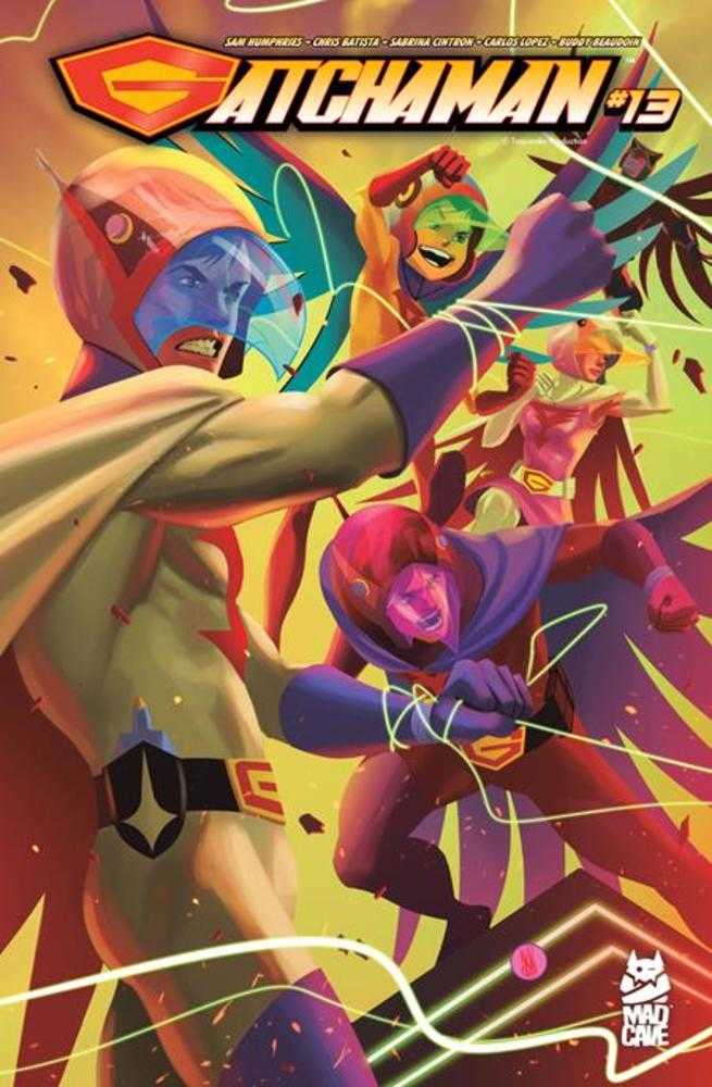 Gatchaman #13 Cover A Inaki Miranda | L.A. Mood Comics and Games