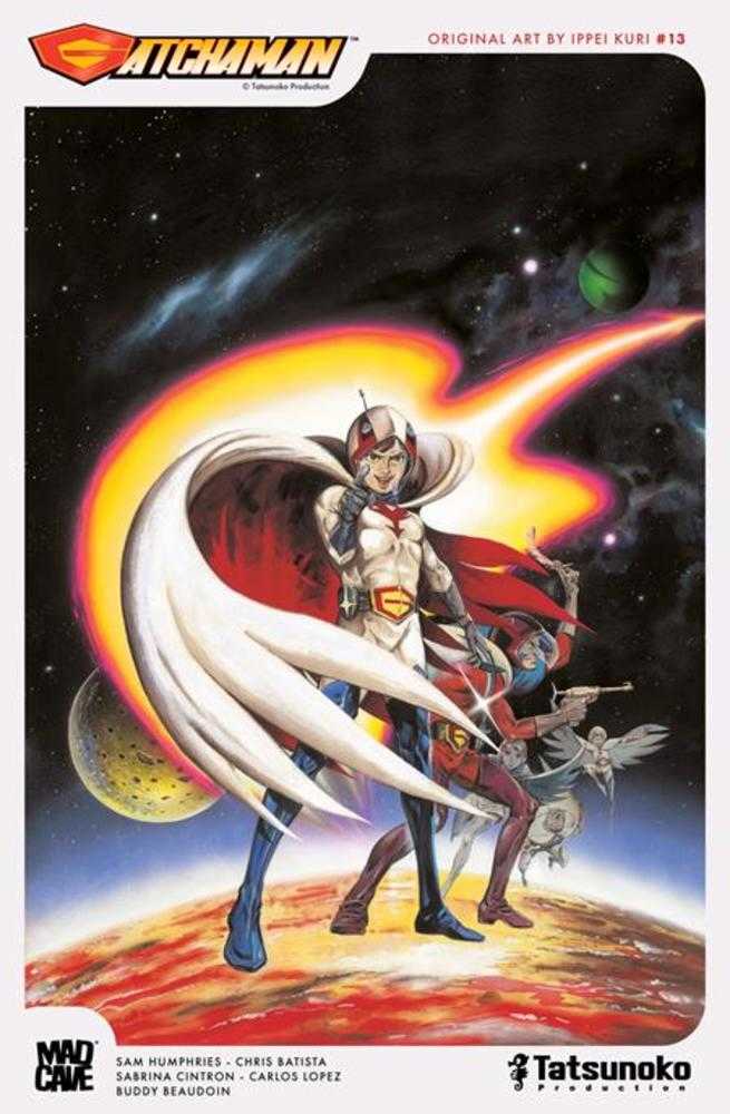 Gatchaman #13 Cover B Ippei Kuri Classic Tatsunoko Art Variant | L.A. Mood Comics and Games