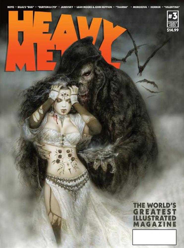Heavy Metal Magazine #3 Cover A Luis Royo (Mature) | L.A. Mood Comics and Games