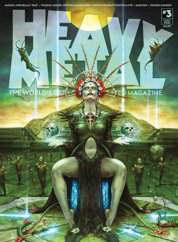 Heavy Metal Magazine #3 Cover C Augustin Allessio Variant (Mature) | L.A. Mood Comics and Games