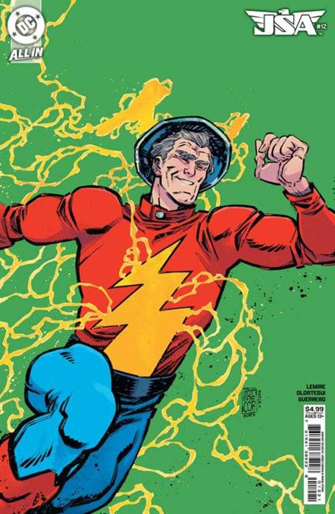 JSA #12 Cover B Jorge Corona Card Stock Variant | L.A. Mood Comics and Games