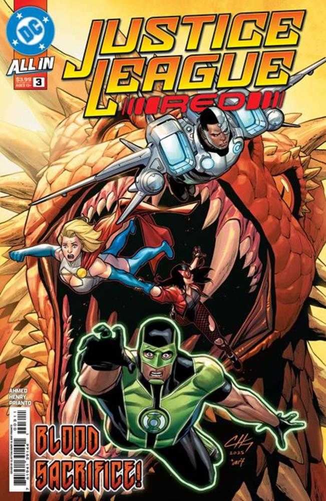 Justice League Red #3 (Of 6) Cover A Clayton Henry | L.A. Mood Comics and Games