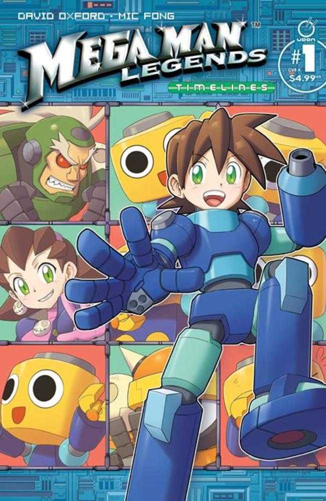 Mega Man Legends Timelines #1 (One Shot) Cover A Mic Fong | L.A. Mood Comics and Games