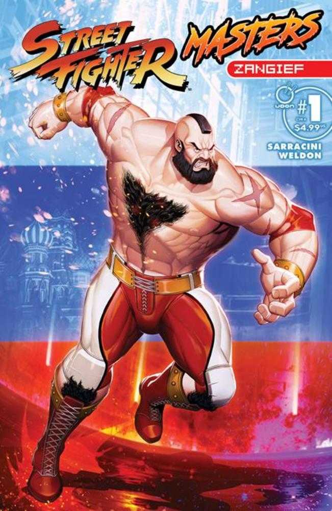 Street Fighter Masters Zangief #1 (One Shot) Cover A Genzoman | L.A. Mood Comics and Games