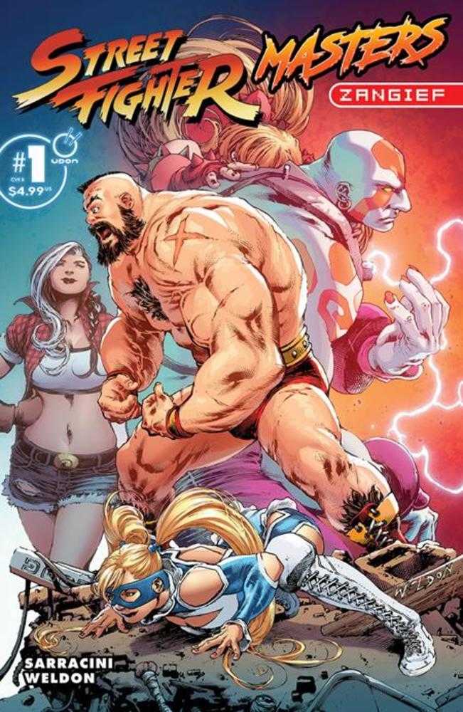 Street Fighter Masters Zangief #1 (One Shot) Cover B Matthew Weldon Variant | L.A. Mood Comics and Games