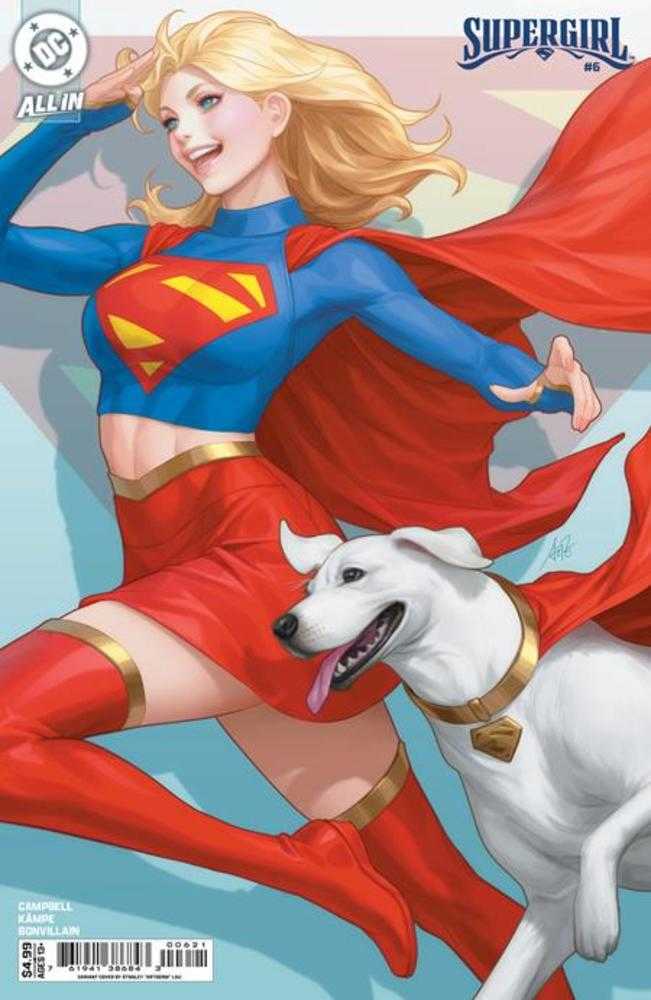Supergirl #6 Cover B Stanley Artgerm Lau Card Stock Variant | L.A. Mood Comics and Games