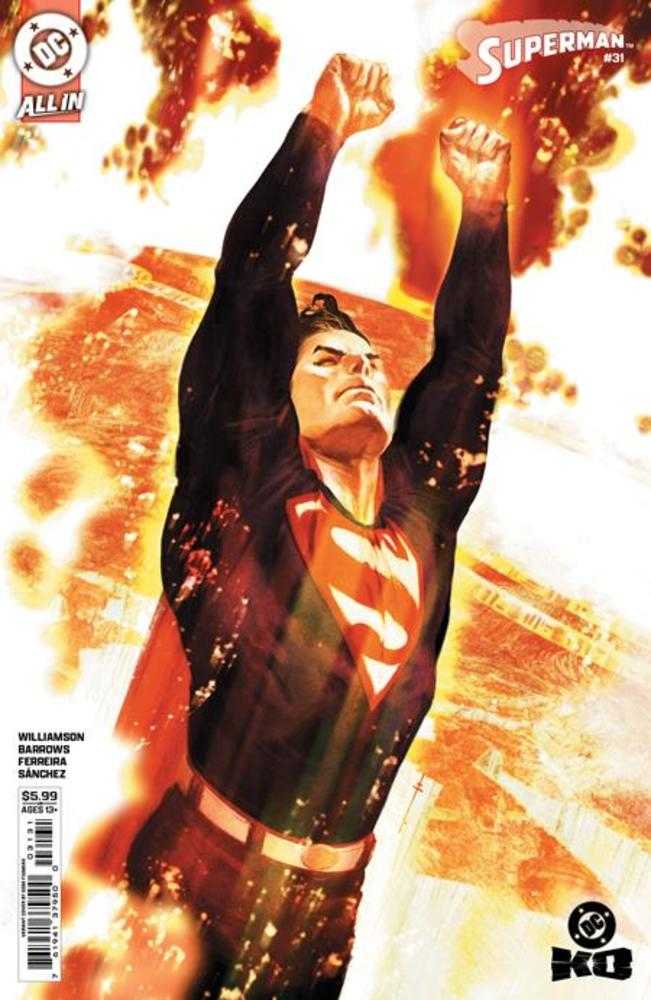 Superman #31 Cover C Sebastian Fiumara Card Stock Variant (DC K.O.) | L.A. Mood Comics and Games