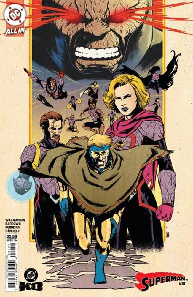 Superman #31 Cover E Jorge Fornes Card Stock Variant (DC K.O.) | L.A. Mood Comics and Games