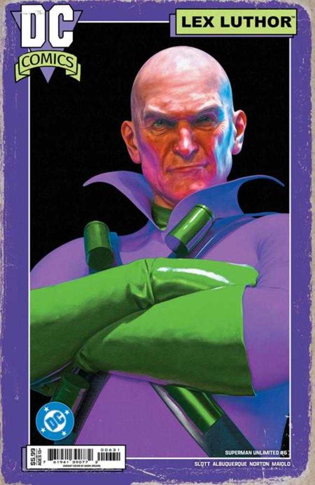 Superman Unlimited #6 Cover B Mark Spears Card Stock Variant | L.A. Mood Comics and Games