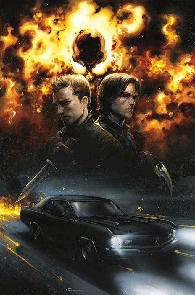 Supernatural #1 Cover F Clayton Crain Foil Full Art Variant | L.A. Mood Comics and Games