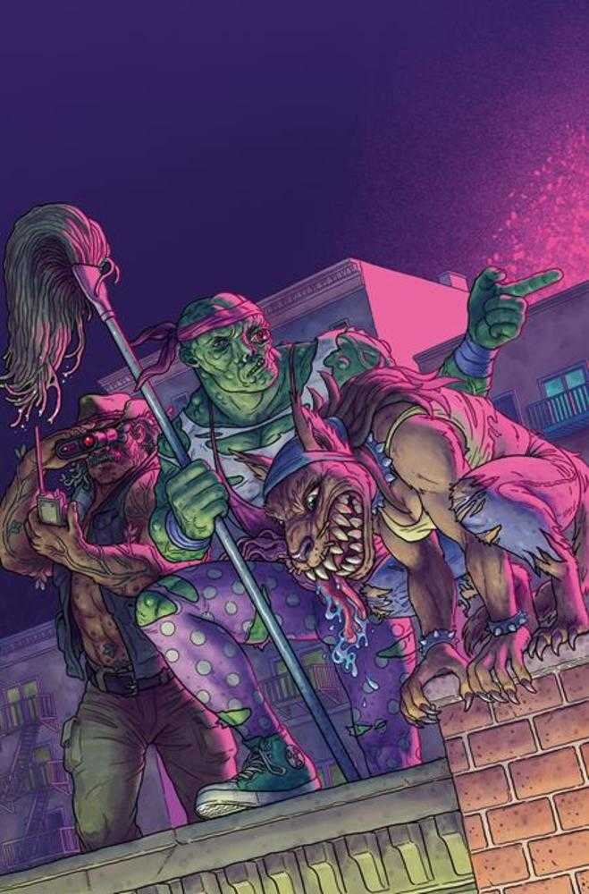 Toxic Crusaders #2 (Of 5) Cover C Tristan Wright With Exclusive Trading Card By Matt Bors Variant (Mature) | L.A. Mood Comics and Games