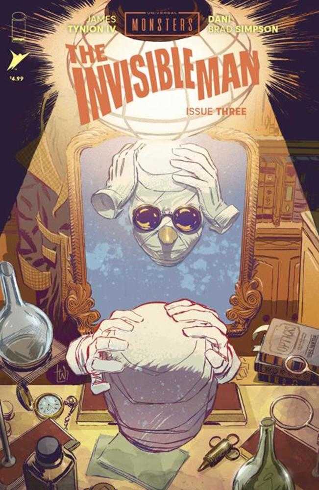 Universal Monsters The Invisible Man #3 (Of 4) Cover B Lee Weeks Variant | L.A. Mood Comics and Games