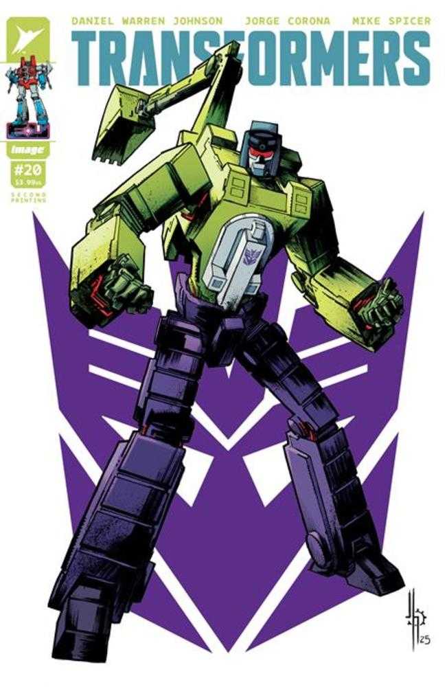 Transformers #20 2 Nd Printing Cover A Jason Howard Decepticon Cover | L.A. Mood Comics and Games