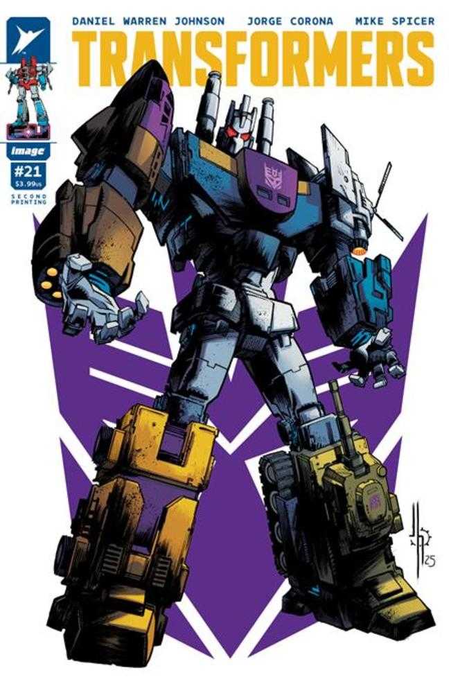 Transformers #21 2 Nd Printing Cover A Jason Howard Decepticon Cover | L.A. Mood Comics and Games