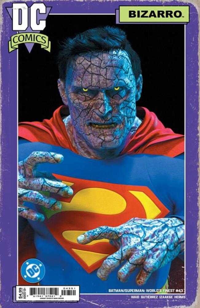 Batman Superman Worlds Finest #43 Cover E Mark Spears Card Stock Variant | L.A. Mood Comics and Games