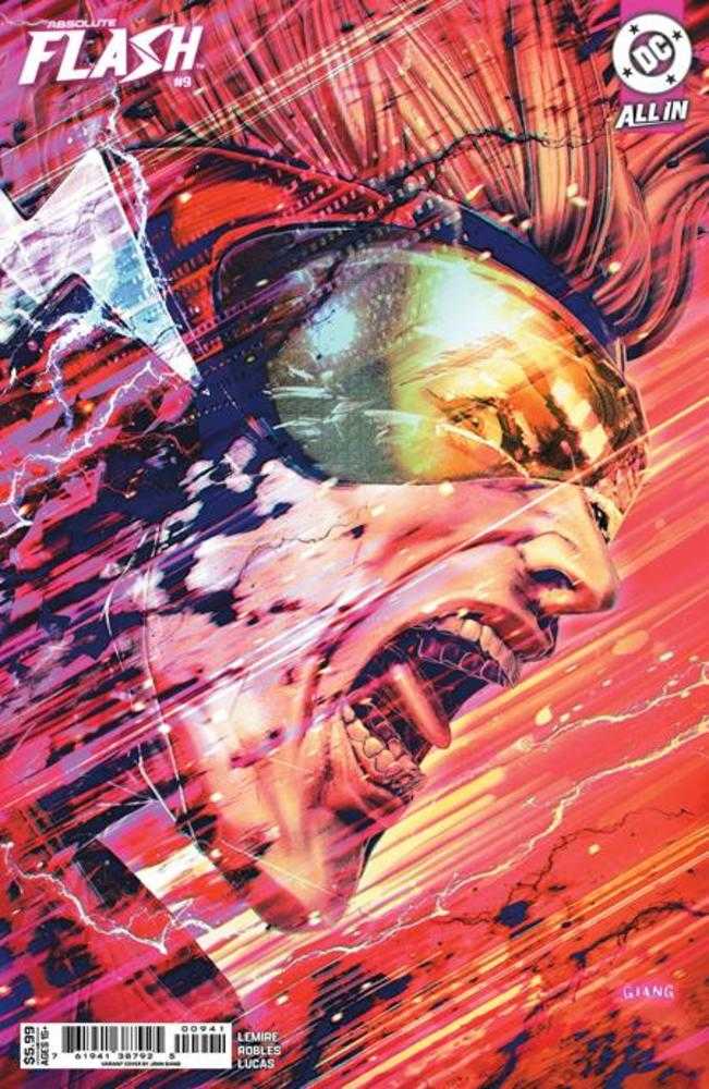 Absolute Flash #9 Cover B John Giang Card Stock Variant | L.A. Mood Comics and Games