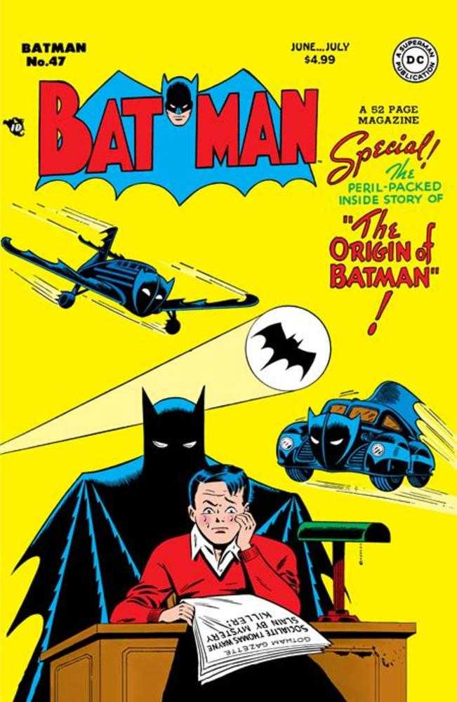 Batman #47 Facsimile Edition Cover A Bob Kane | L.A. Mood Comics and Games