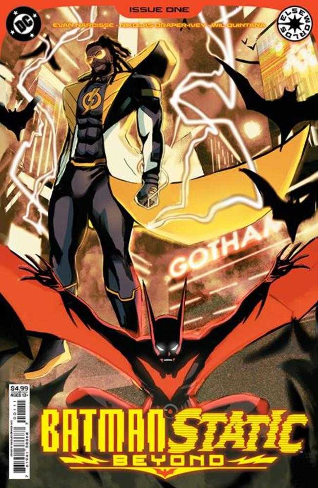 Batman Static Beyond #1 (Of 6) Cover A Nikolas Draper Ivey | L.A. Mood Comics and Games