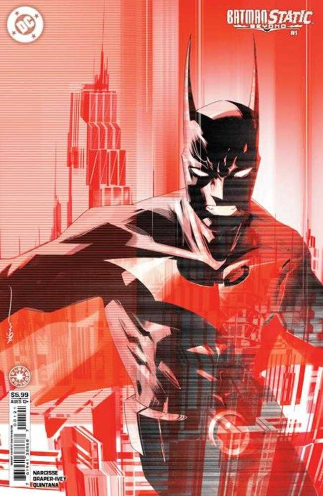 Batman Static Beyond #1 (Of 6) Cover B Dustin Nguyen Card Stock Variant | L.A. Mood Comics and Games