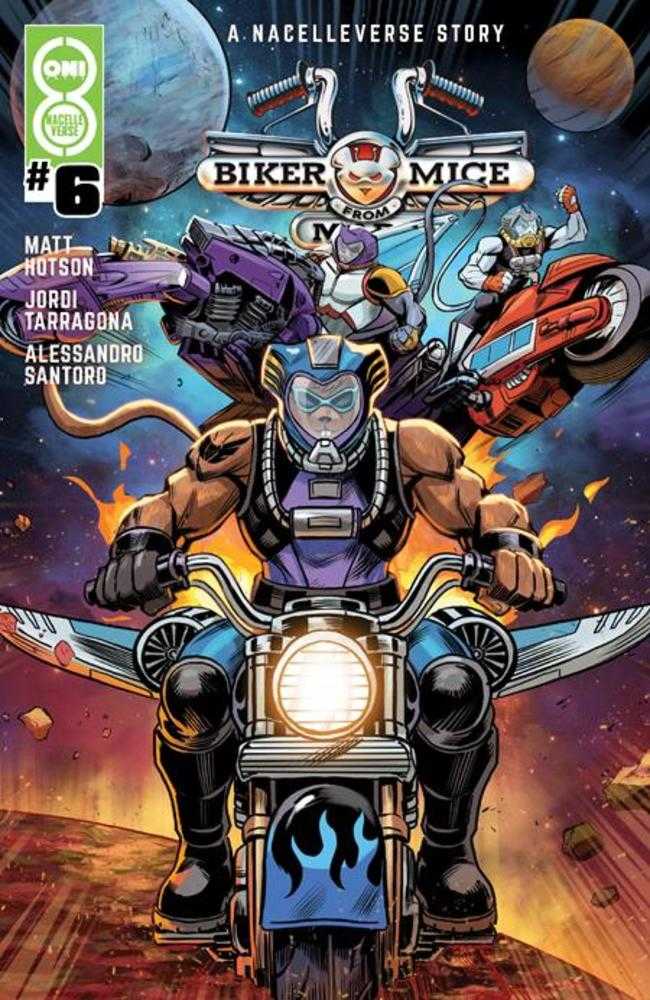 Biker Mice From Mars (2025) #6 Cover A Edu Souza | L.A. Mood Comics and Games