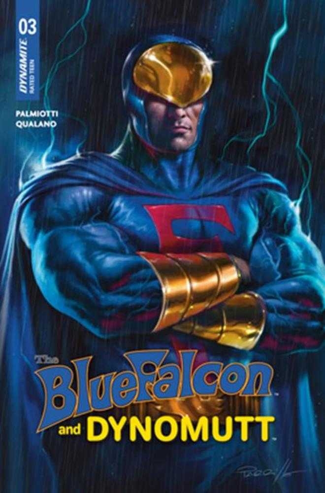 Blue Falcon & Dynomutt #3 Cover A Lucio Parrillo | L.A. Mood Comics and Games
