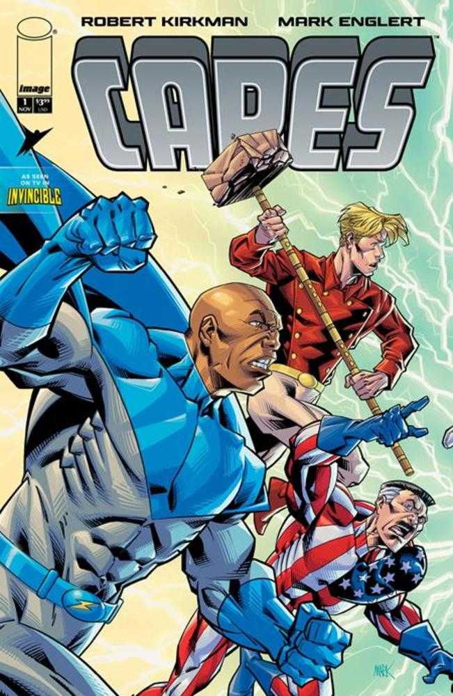 Invincible Universe Capes #1 Cover B Mark Englert Variant | L.A. Mood Comics and Games