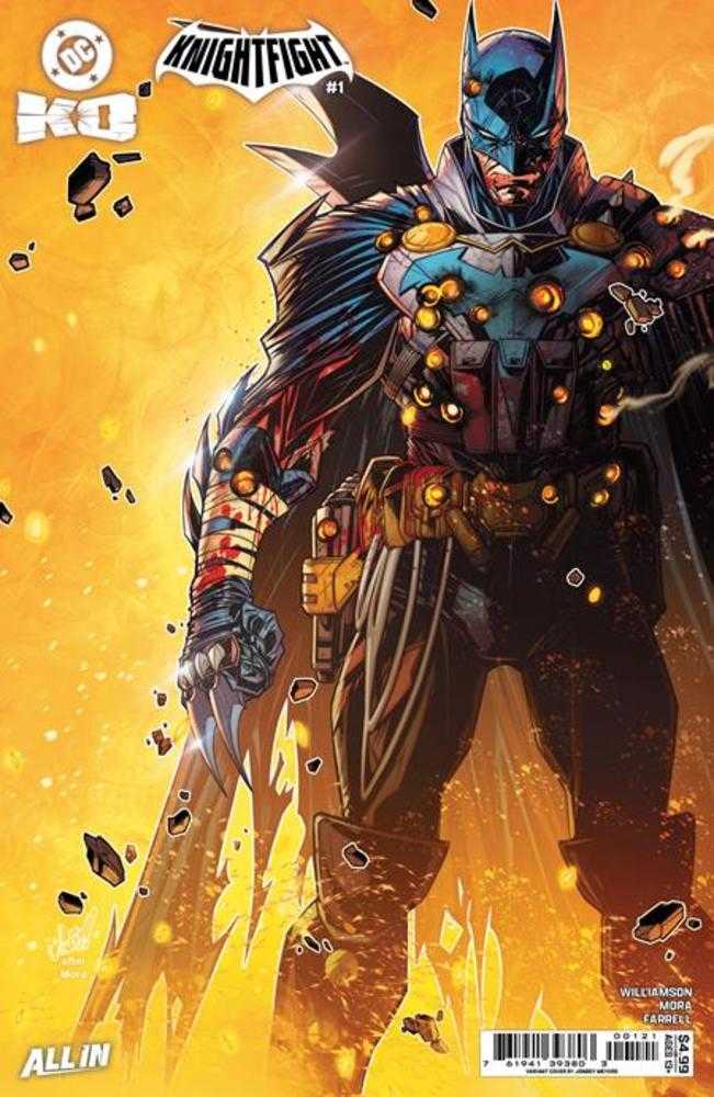 DC K.O. Knightfight #1 (Of 4) Cover B Jonboy Meyers Card Stock Variant | L.A. Mood Comics and Games