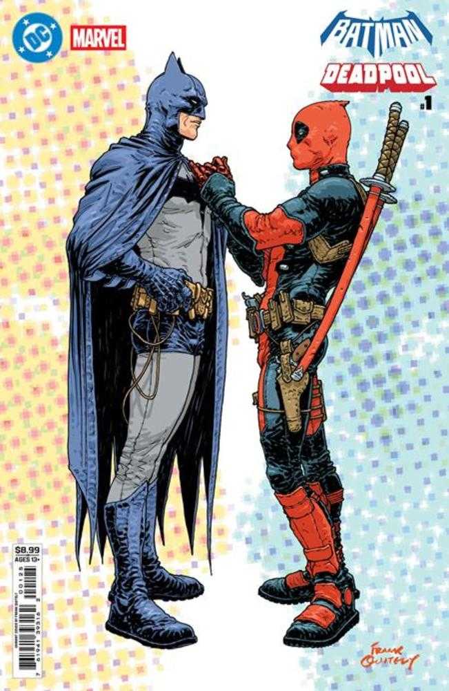 DC Marvel Batman Deadpool #1 (One Shot) Cover N Frank Quitely Batman Deadpool Card Stock Variant | L.A. Mood Comics and Games