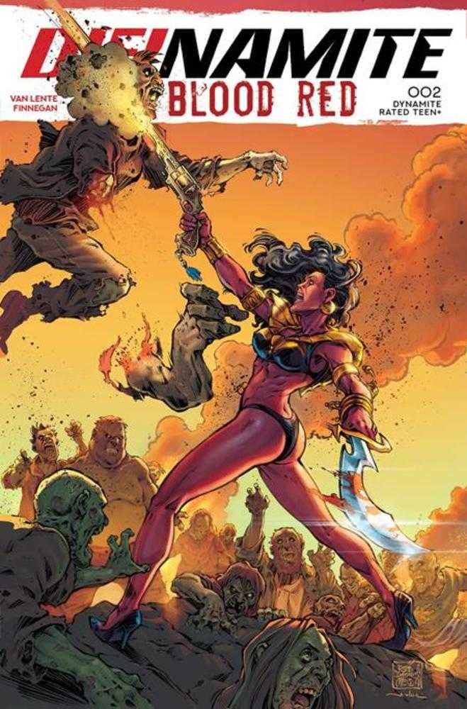 Dienamite Blood Red #2 Cover B Roberto Meli Variant | L.A. Mood Comics and Games