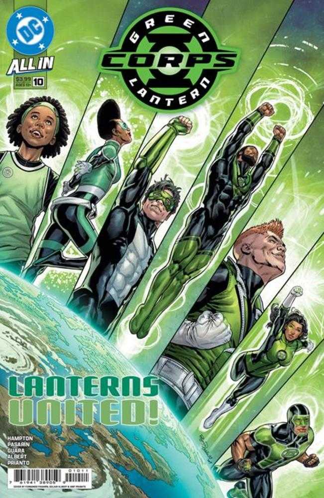 Green Lantern Corps #10 Cover A Fernando Pasarin & Oclair Albert | L.A. Mood Comics and Games