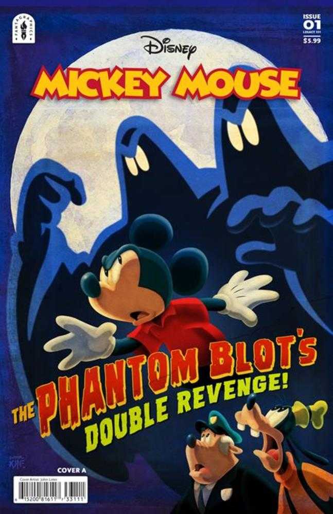 Mickey Mouse The Phantom Blots Double Revenge #1 Cover A John Loter | L.A. Mood Comics and Games