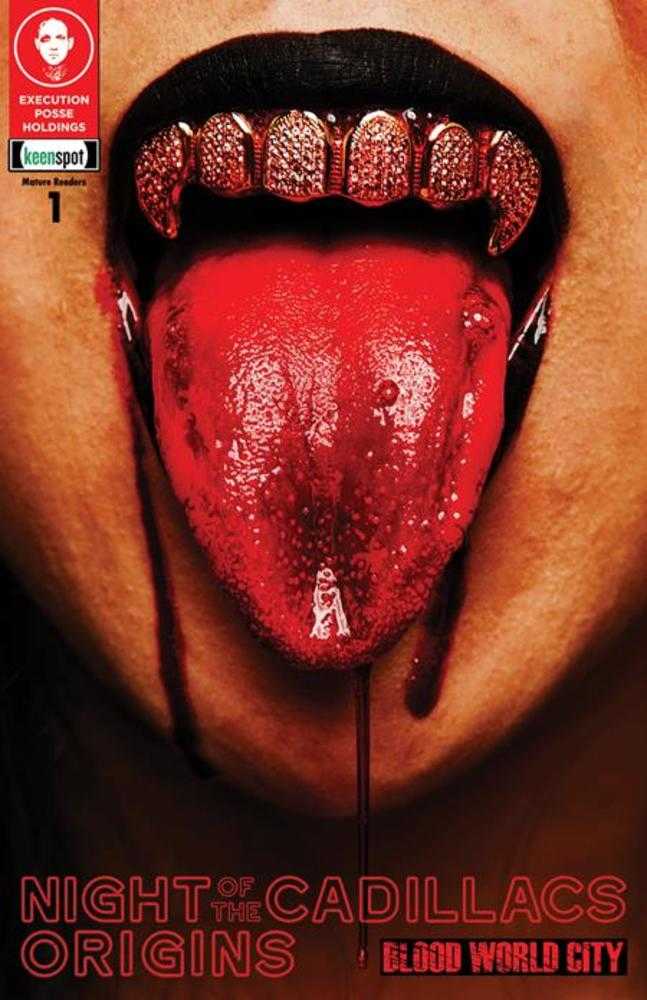 Night Of The Cadillacs Origins Blood World City #1 Cover A Rawd Emortal & Lola Chan Gold Foil Embossed (Mature) | L.A. Mood Comics and Games