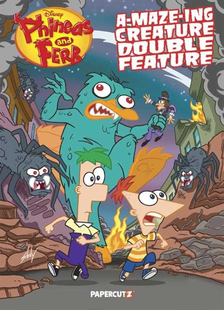 Phineas And Ferb A Maze Ing Creature Double Feature TPB | L.A. Mood Comics and Games