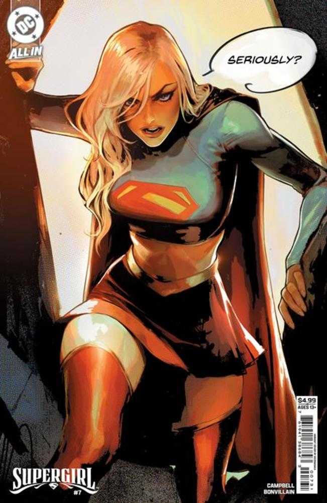 Supergirl #7 Cover B Sozomaika Card Stock Variant | L.A. Mood Comics and Games