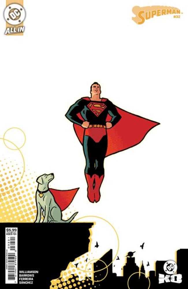 Superman #32 Cover B David Aja Card Stock Variant (DC K.O.) | L.A. Mood Comics and Games