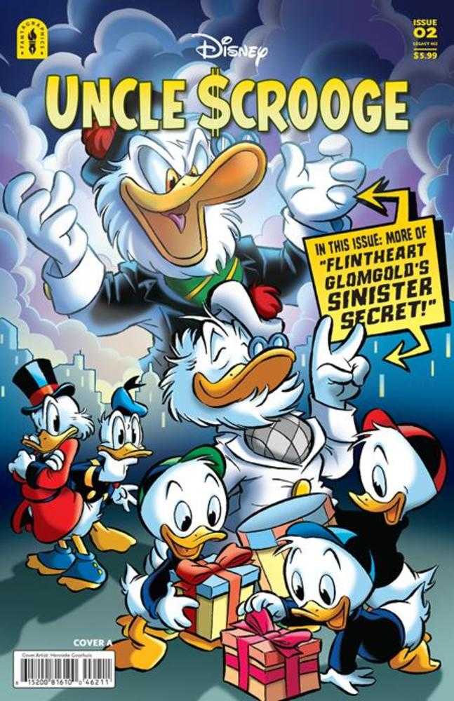Uncle Scrooge Flintheart Glomgolds Sinister Secret #2 (Of 3) Cover A Henrieke Goorhuis | L.A. Mood Comics and Games